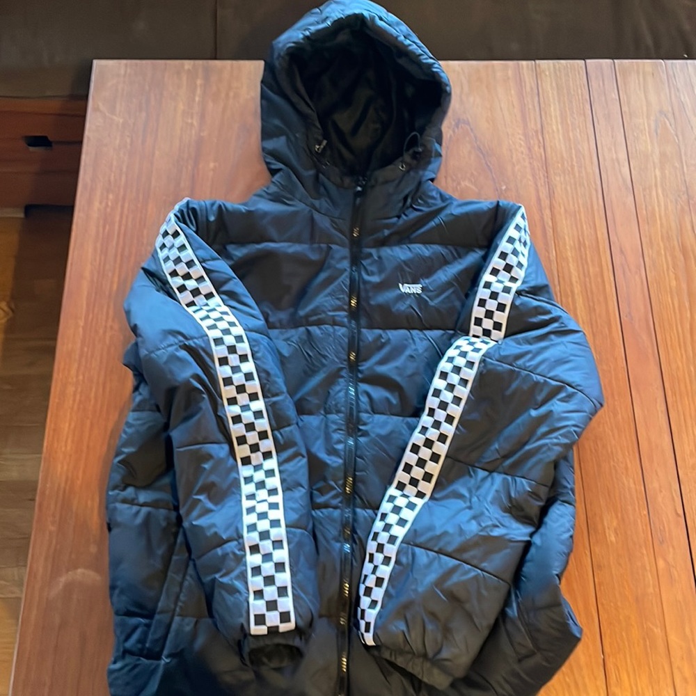 Vans men’s medium puffer jacket winter coat